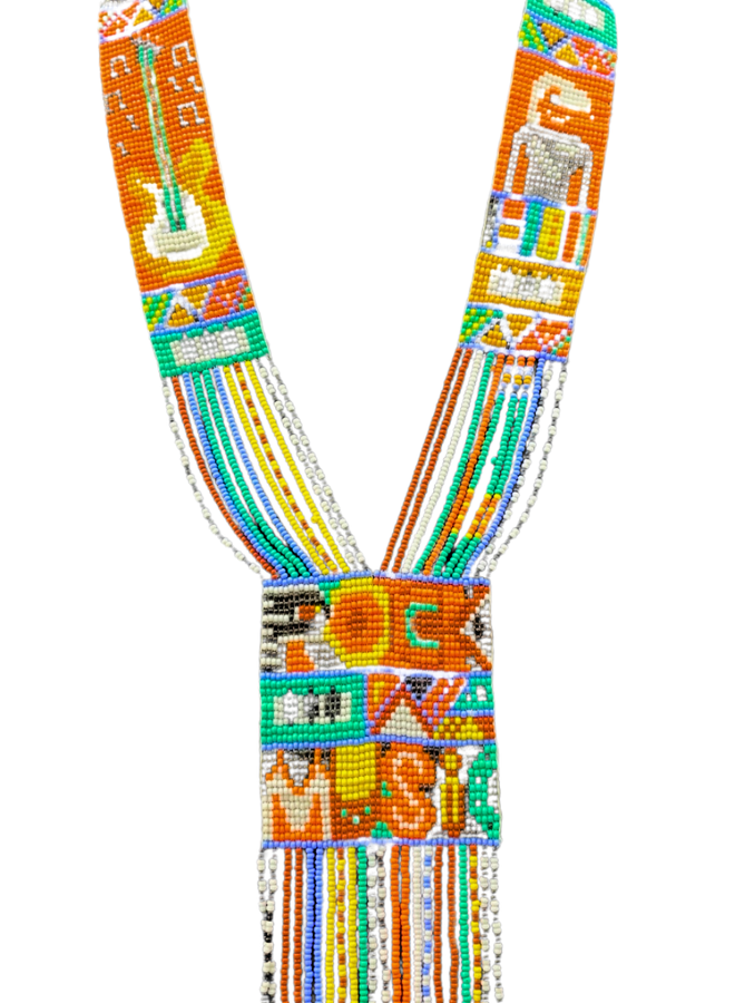 Rock Star Beaded Necklace
