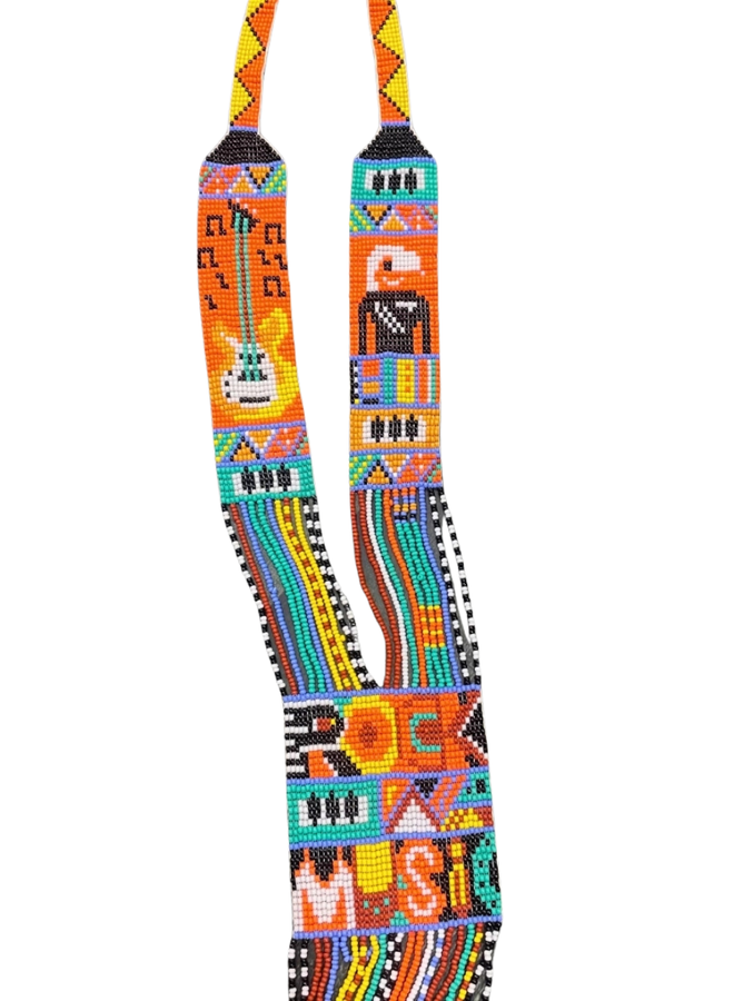 Rock Star Beaded Necklace