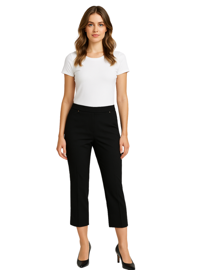 Renuar Crop Pant in Black