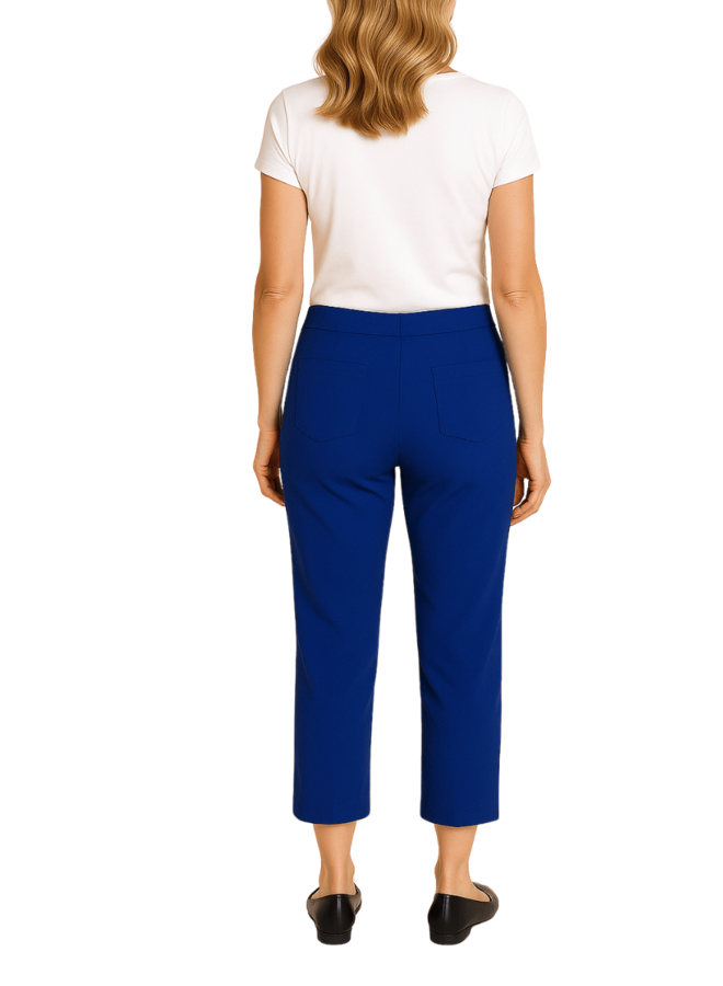 Renuar Crop Pant In Royalty