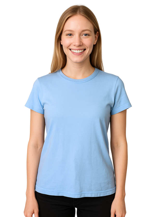 Renuar Short Sleeve Cotton Tee in Three Colors