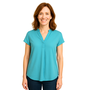 Renuar Essential Short Sleeve Top In Turquoise