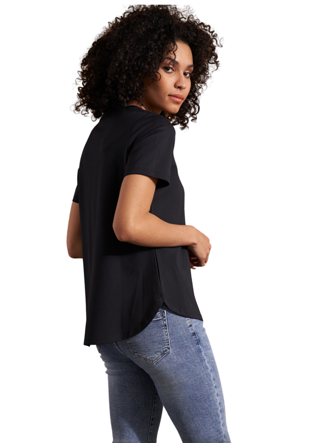 Renuar Terrific Tee In Black
