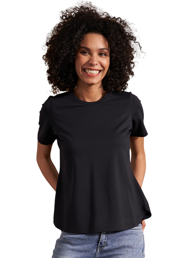 Renuar Terrific Tee In Black