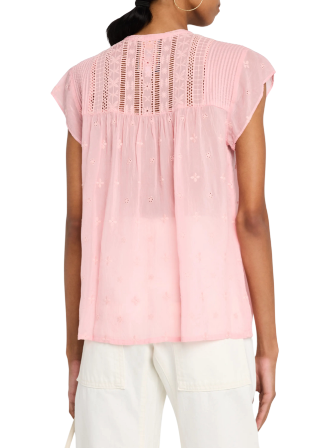 Johnny Was Tunara Blouse in Taffy