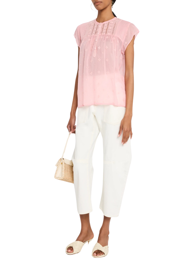 Johnny Was Tunara Blouse in Taffy