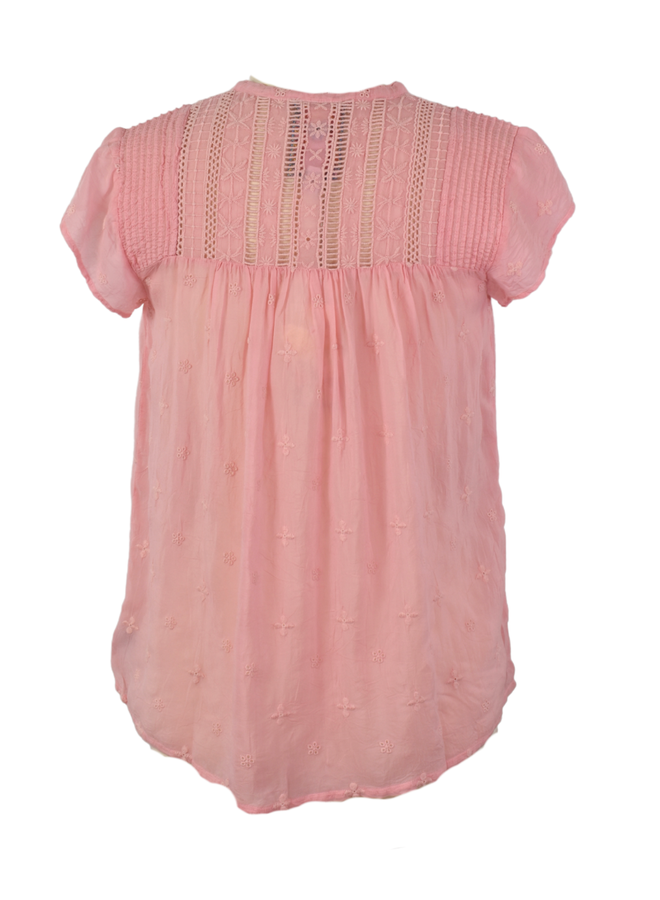 Johnny Was Tunara Blouse in Taffy