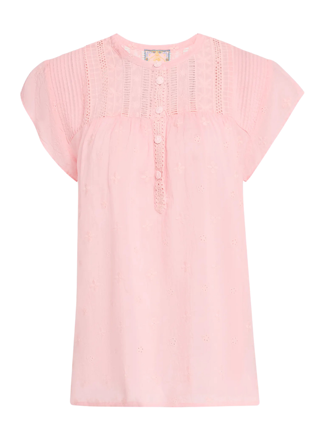 Johnny Was Tunara Blouse in Taffy
