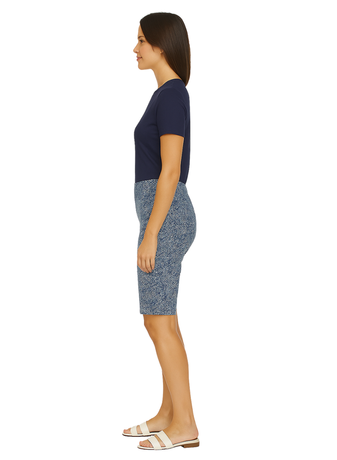 Renuar Bermudas In New Midnight Print