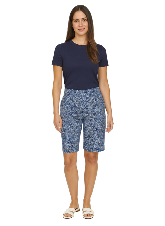 Renuar Bermudas In New Midnight Print
