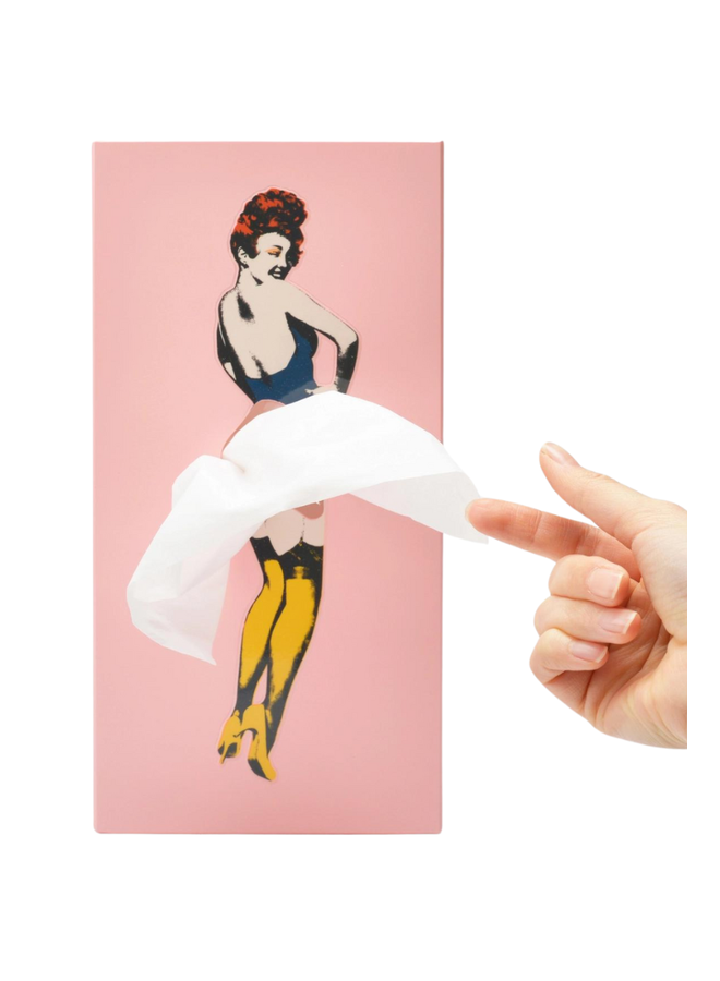 Flying Skirt Tissue Box