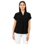 Renuar Essential Short Sleeve Top In Black