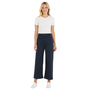 Renuar Crop Wide Leg Pant In Midnight