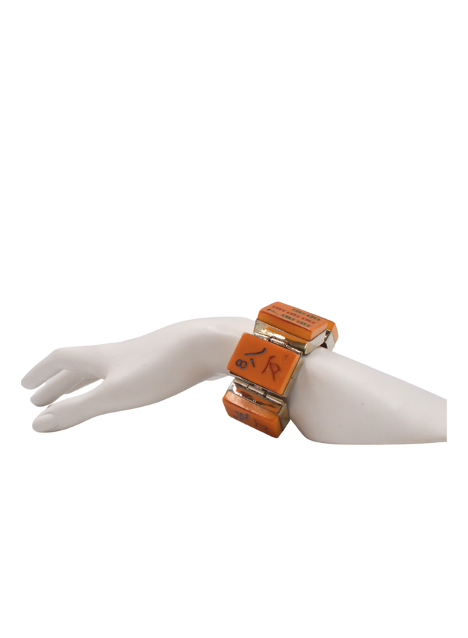 Vintage Bakelite Mahjong Bracelet