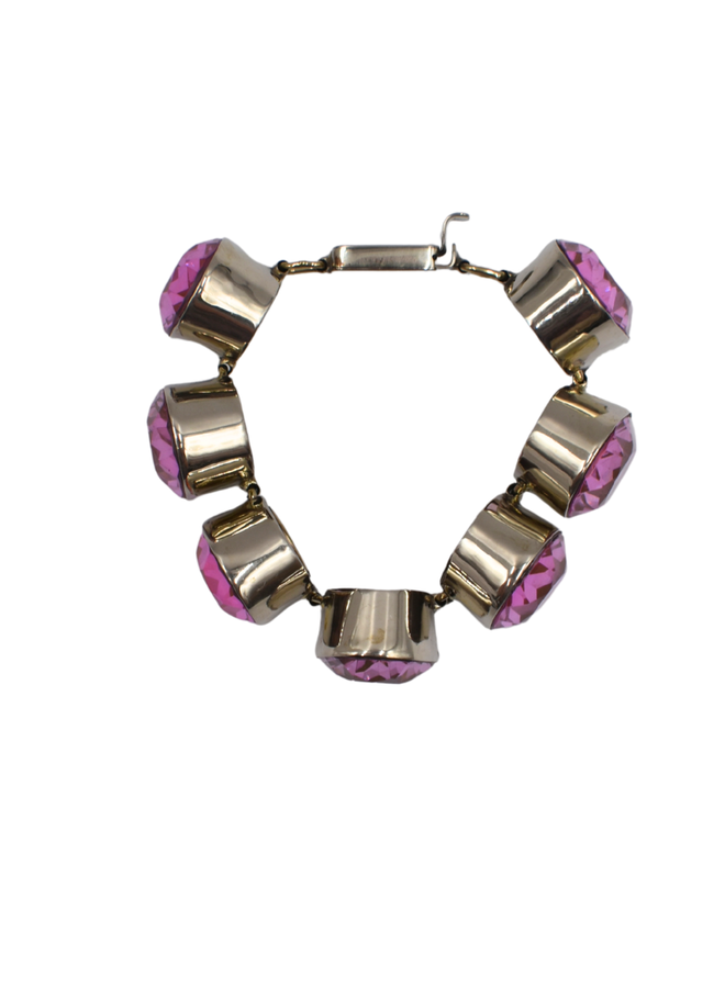 Chunky Bracelet In Pink