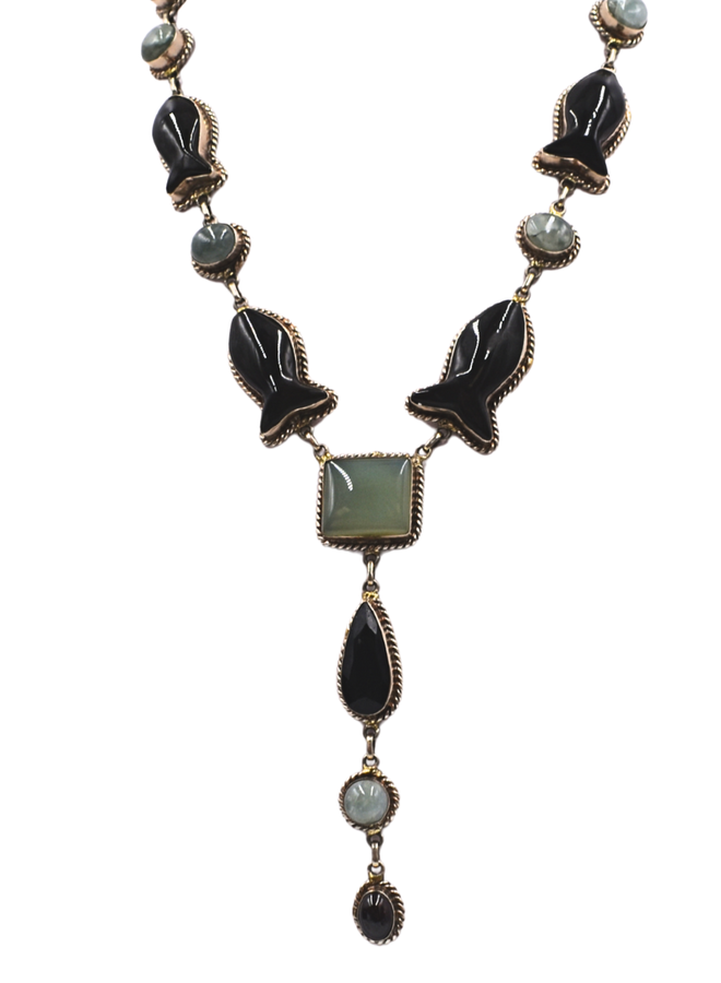 Ebony Fish Necklace