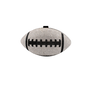 Jewel Encrusted Silver Football Purse
