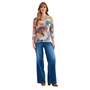 French Dressing Suzanne Wide Leg Denim Trouser