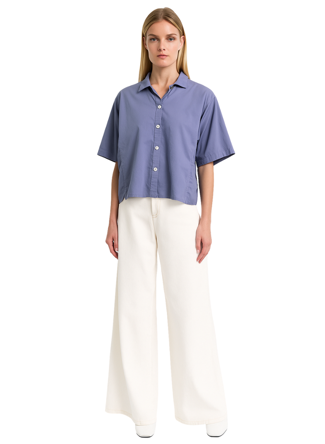 Gerties Lamp Shirt in Blue Iris