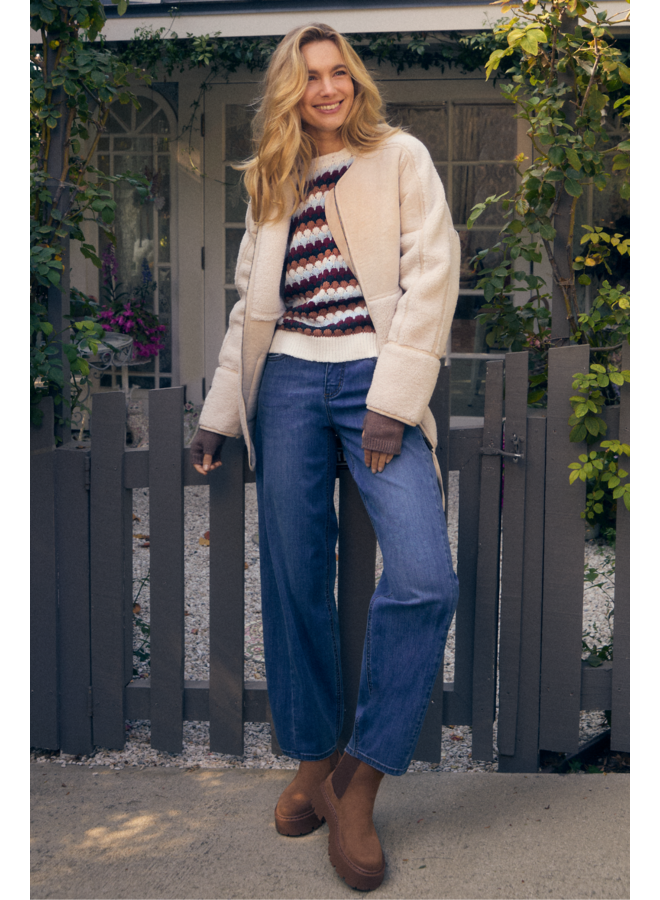 French Dressing Girlfriend Barrel Jeans