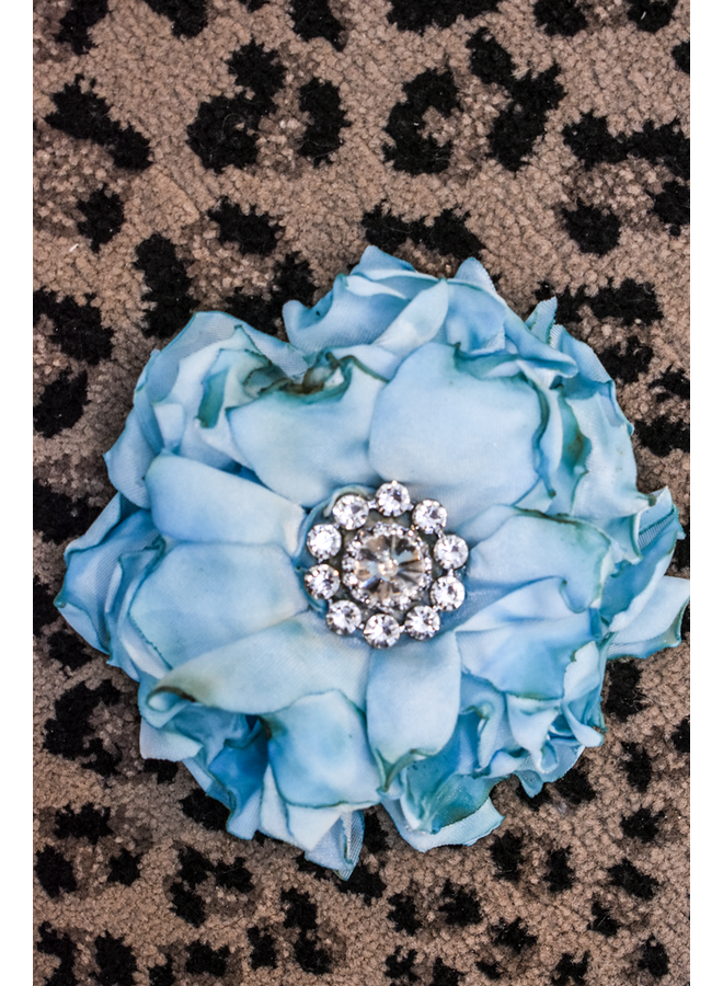 Vintage Velvet Flower Pin