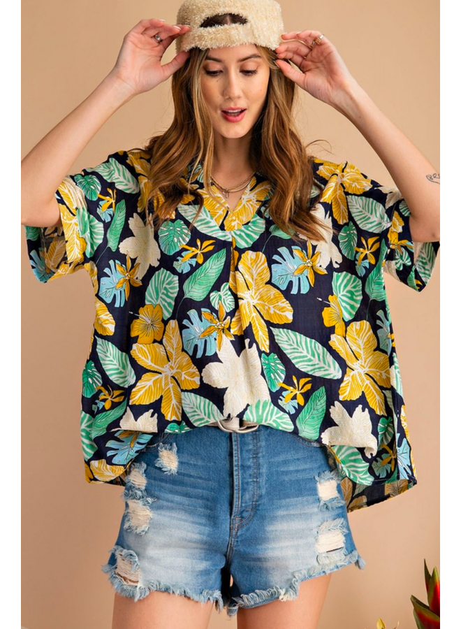 Sun Seeker Floral Top