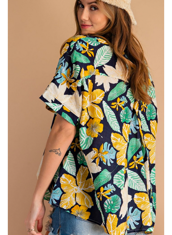 Sun Seeker Floral Top