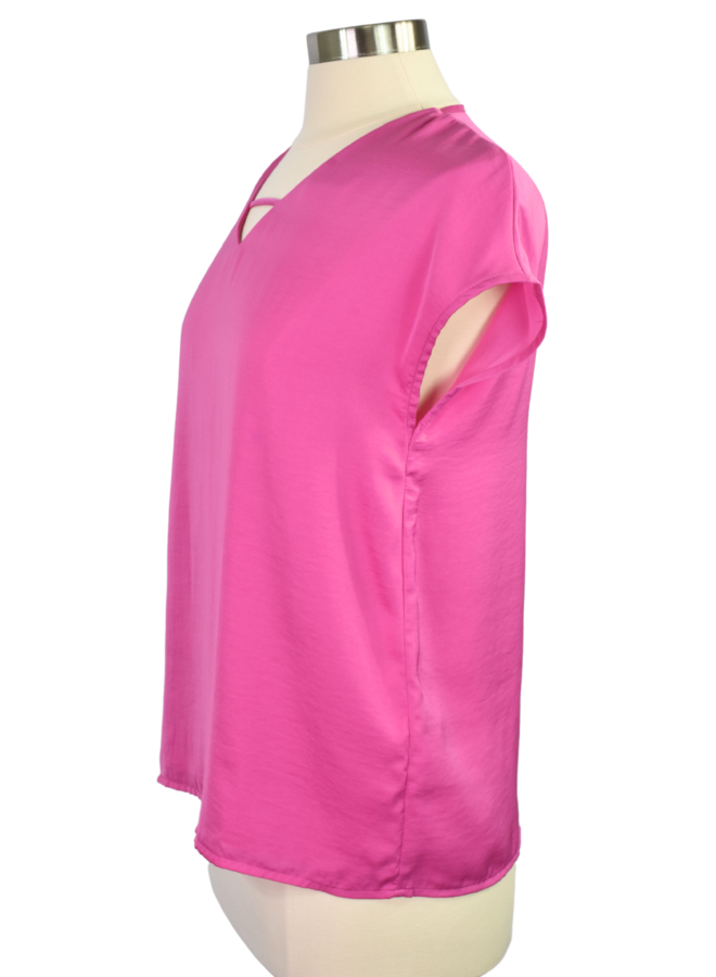 Renuar Soft Double Front Top In Lollipop