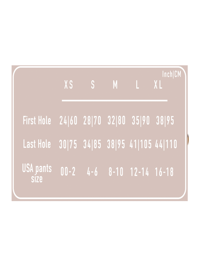 Wide Brass Toned Ring Leather Belt