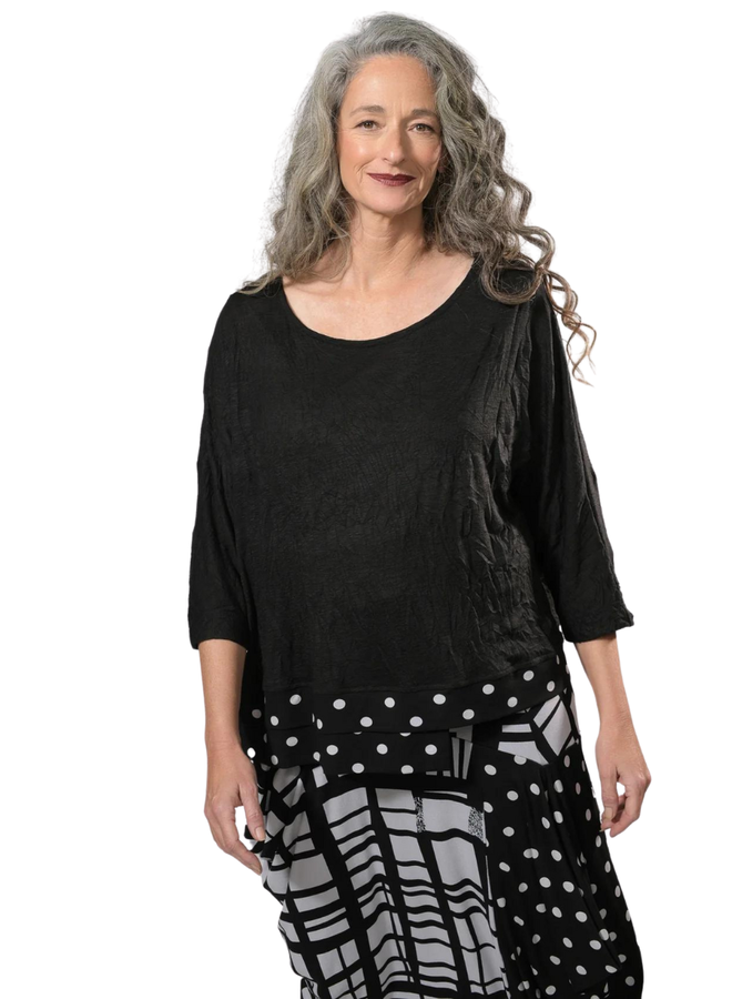 Alembika Slay The Day Crinkle Top