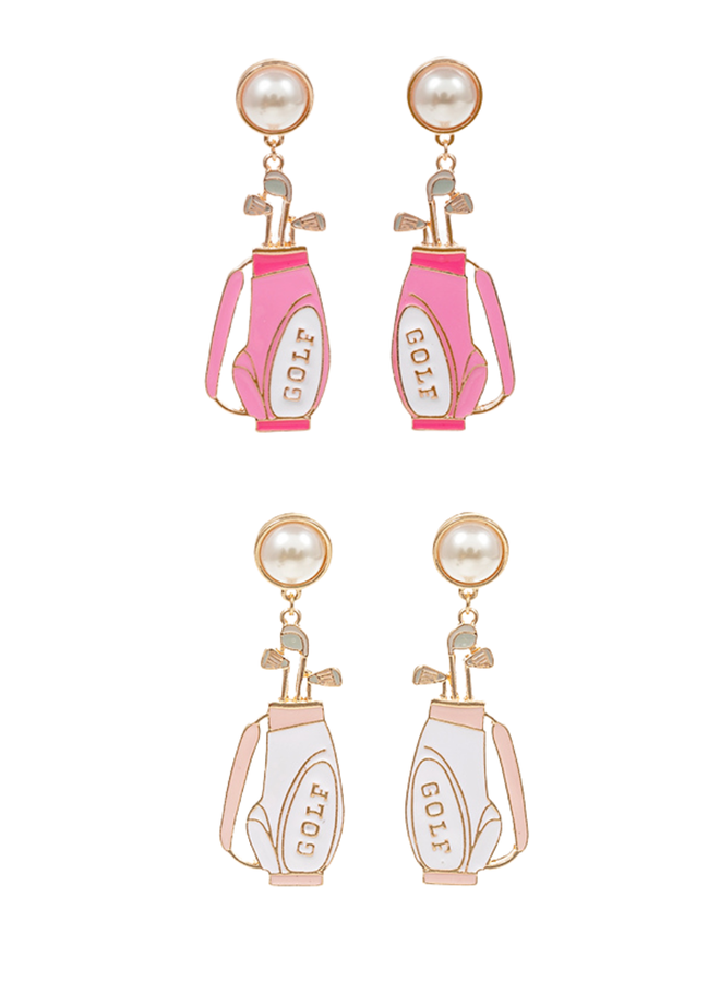 Golf Cart Earrings