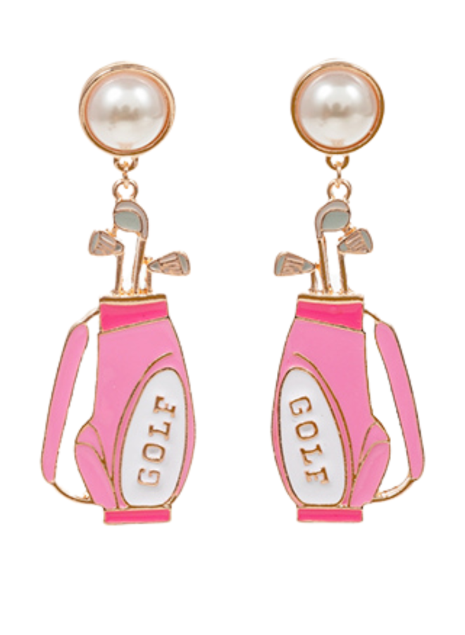 Golf Cart Earrings