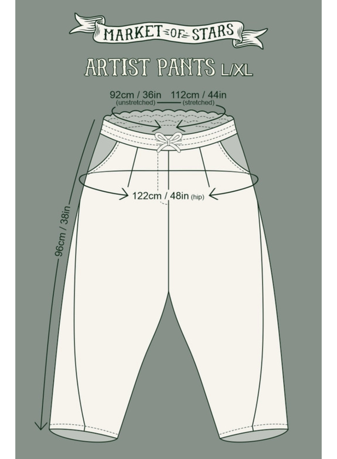 Market Of Stars Stay Gold Artist Pants