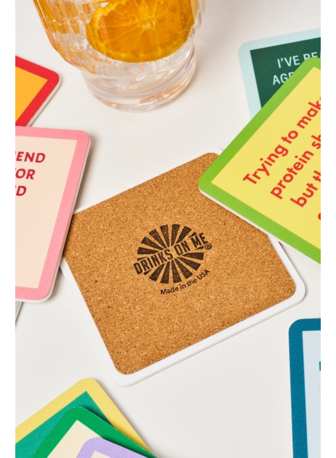Texting for Seniors Coaster