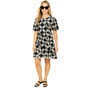 Uncle Frank Quality Pattern Swing Dress