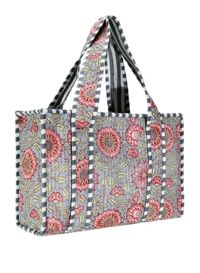 Small Dahlia Tote Bag