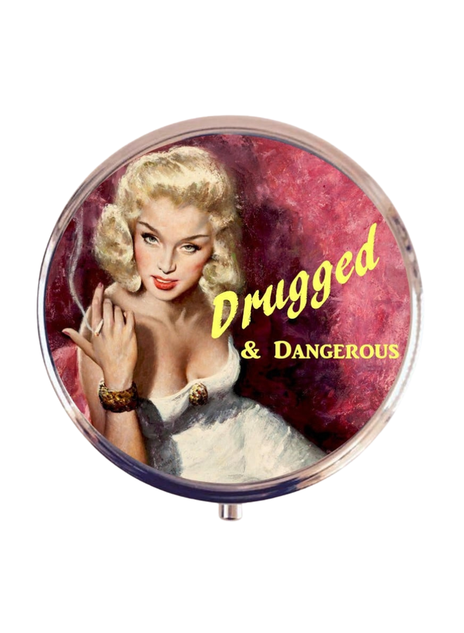 Drugged And Dangerous Pill Case