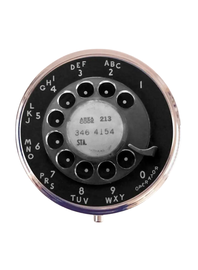 Rotary Telephone Pill Case