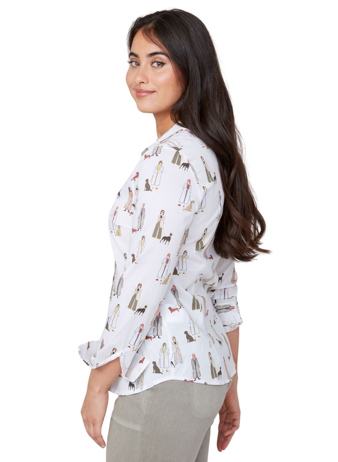 Renuar Walk Your Dog Blouse