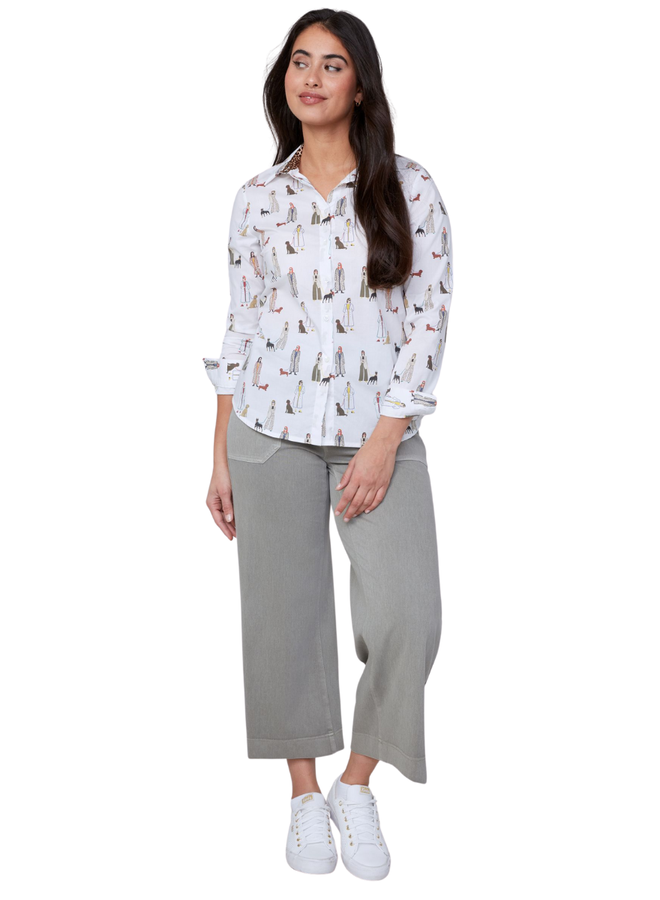 Renuar Walk Your Dog Blouse