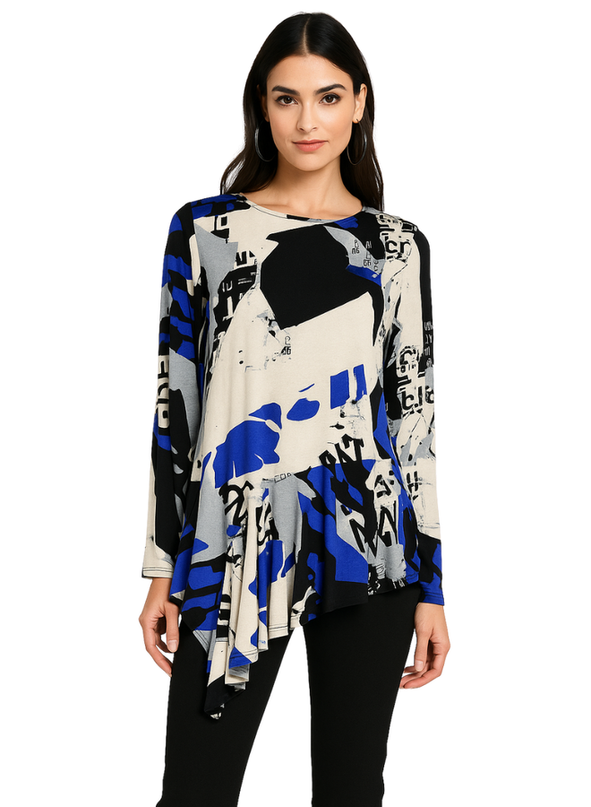 Chalet Arlowe Top in Blueprint