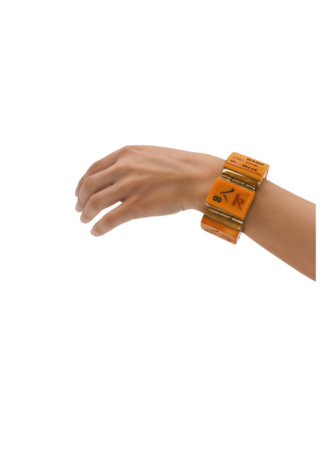 Vintage Bakelite Mahjong Bracelet