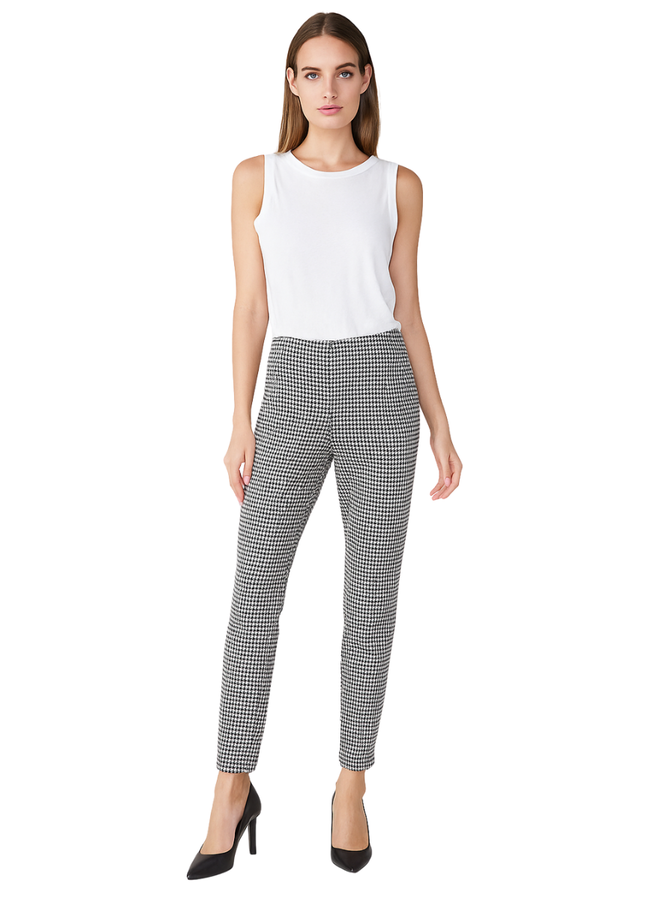 Renuar Knit Houndstooth Pant