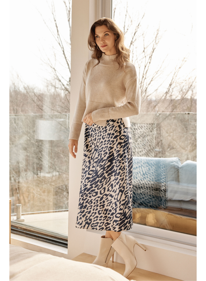 Renuar Cheetah Print Dress in Two Colors