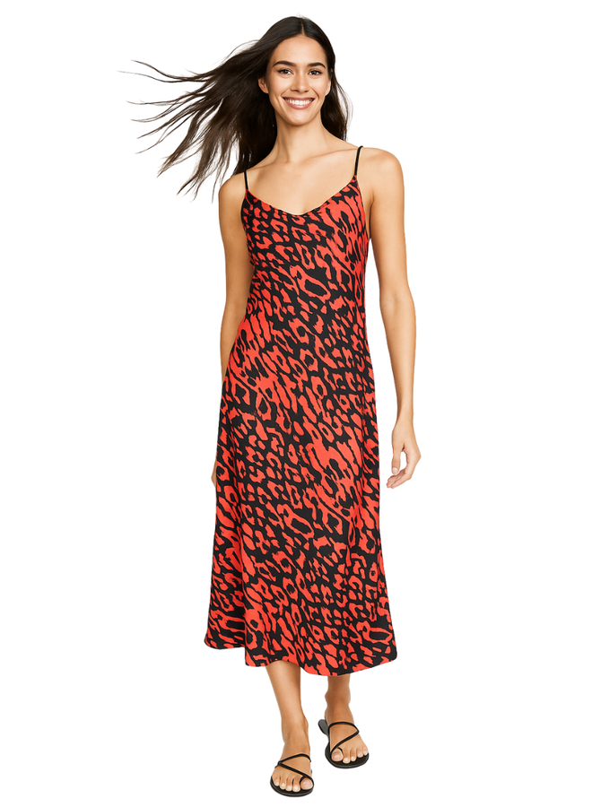 Renuar Cheetah Print Dress in Two Colors