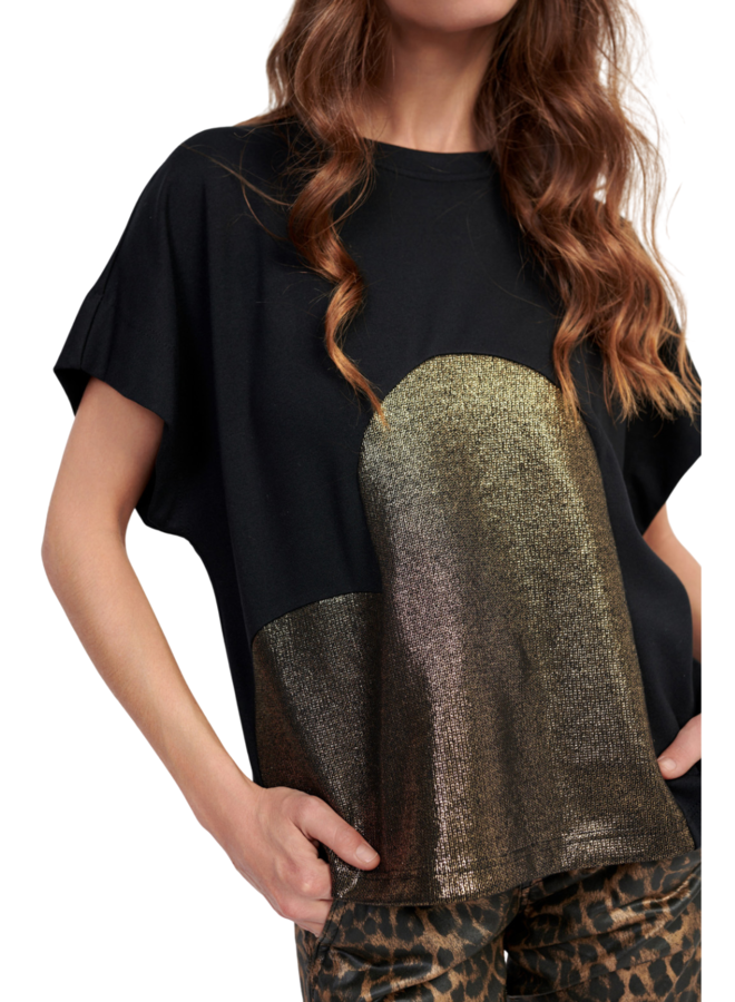 Alembika Lola Heart Tee in Gold