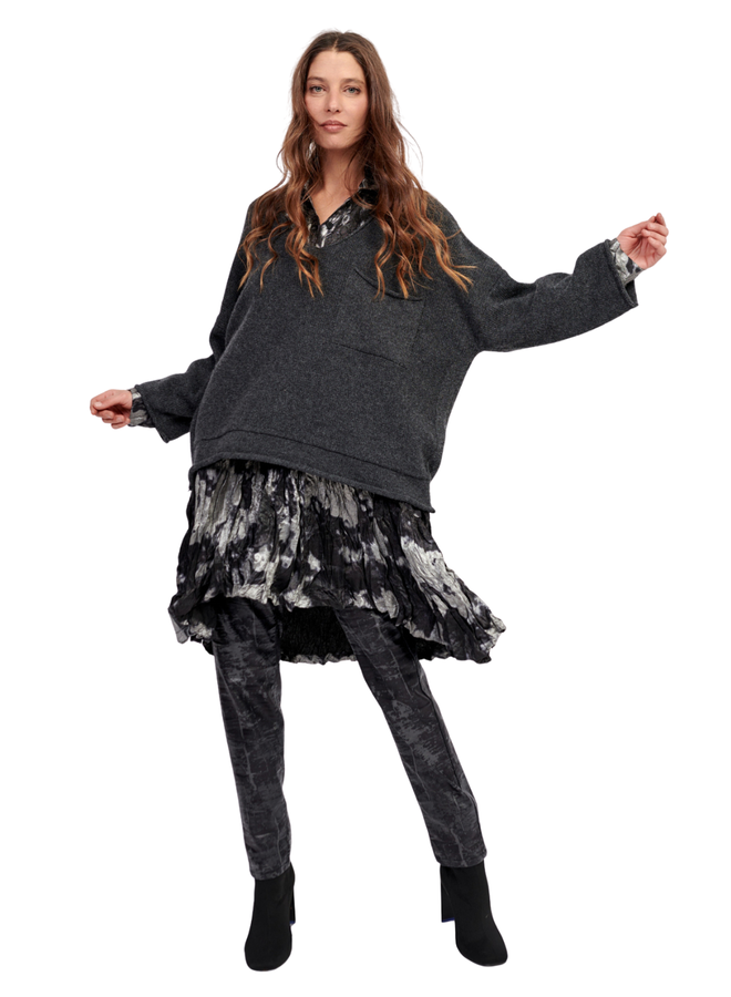 Alembika Sizzle Tunic in Silver