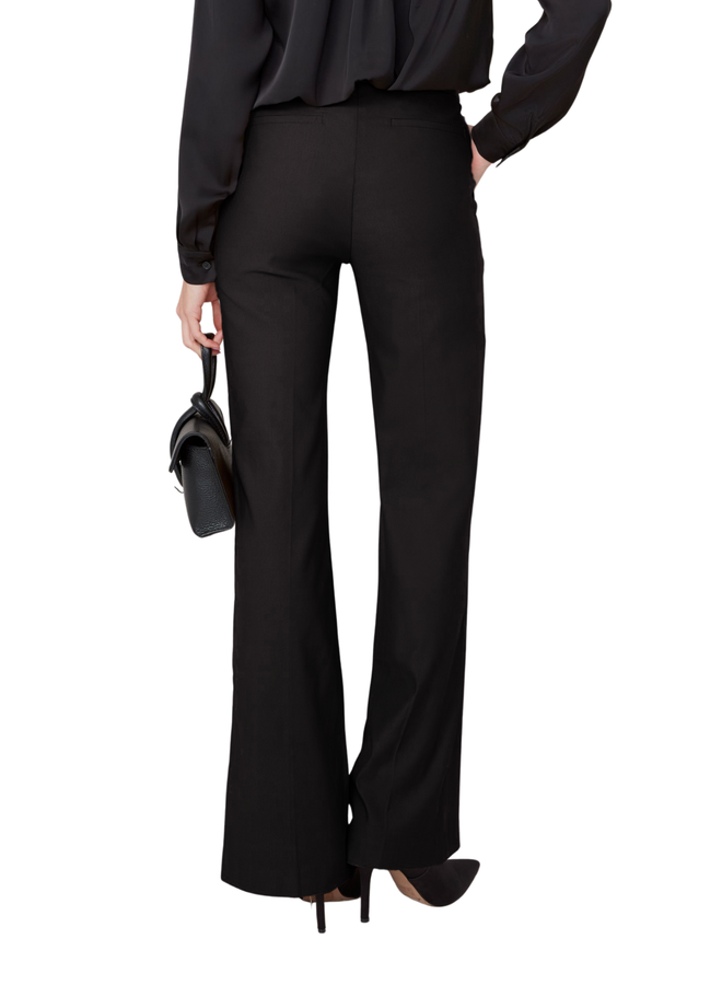 Renuar Pull-On Bootcut Flare Pant in Black