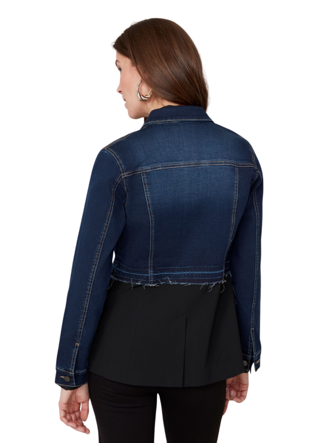 Renuar Suite And Denim Jacket in Dark Indigo