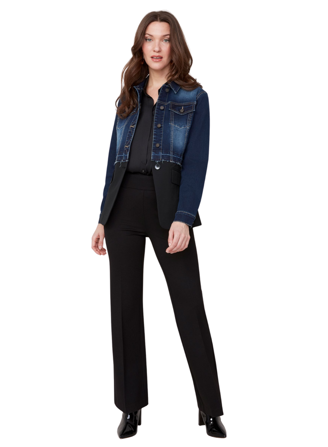 Renuar Suite And Denim Jacket in Dark Indigo